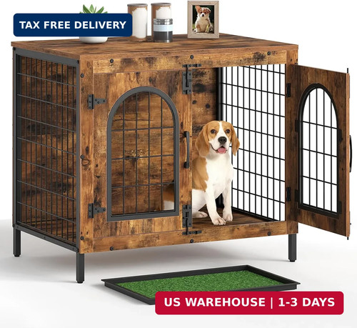 Dog crate furniture - crate,