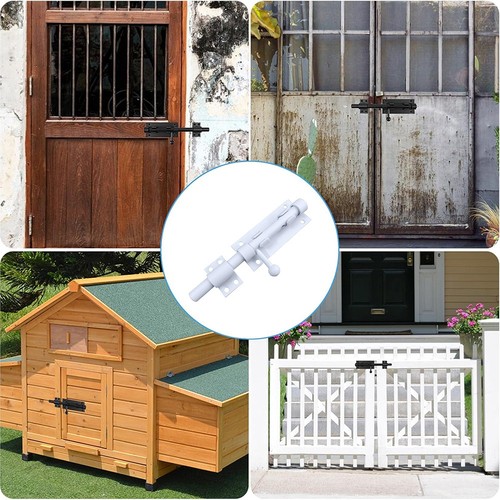 Multi use latch lock - use, hole