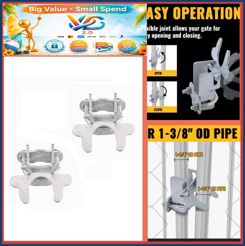 Kennel gate latch - gate, 1-3/8"
