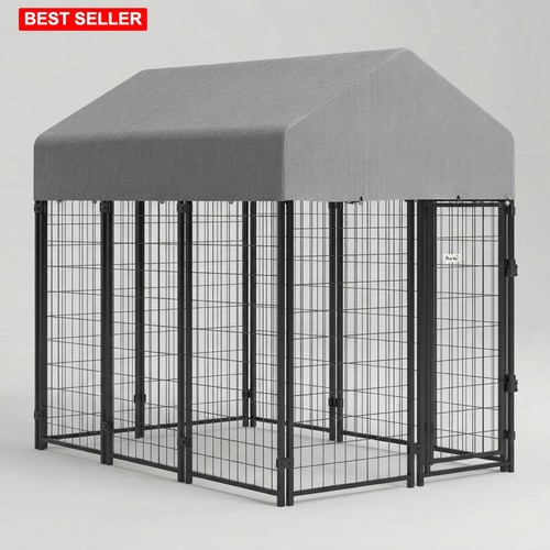 Outdoor dog kennel welded - kennel, wire