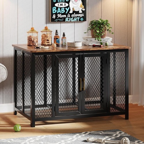 Furniture dog crate heavy - furniture,