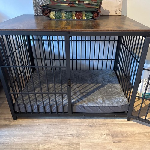 Large wood furniture style dog - wood,