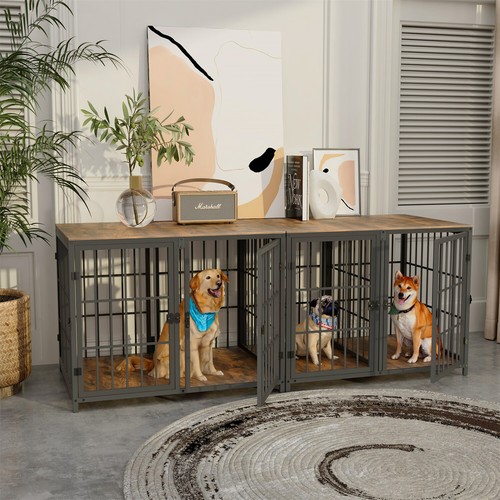 Reinforced wooden dog - reinforced, crate