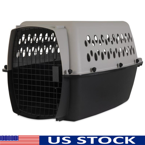 Plastic dog crate portable - plastic,