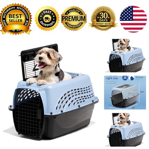 Pet kennel two - two, plastic