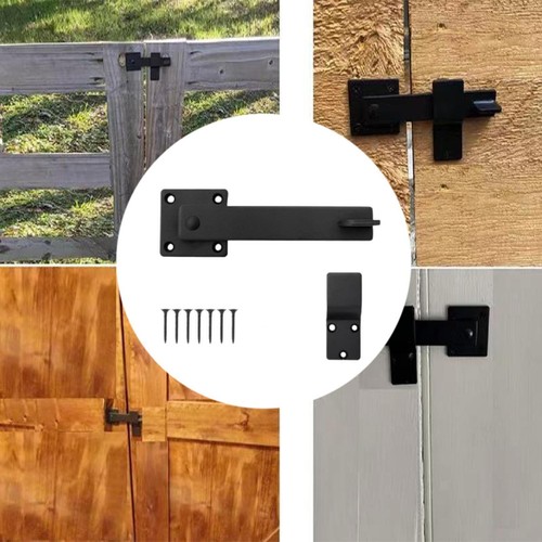 Barn door lock flip - door,