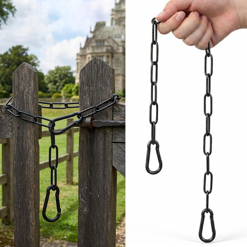 Inch chain link fence lock - chain,