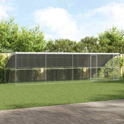 Dog kennel 4pcs galvanised - dog,