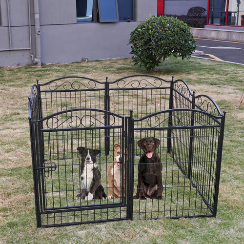 Tall foldable dog pen - foldable,