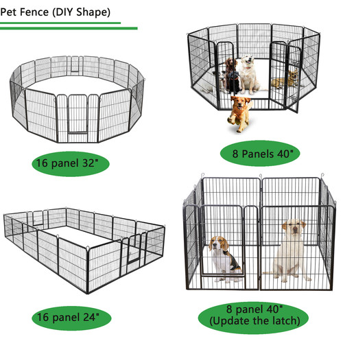 8panel 16panel 32 - 8panel/40", 16panel/24"32"