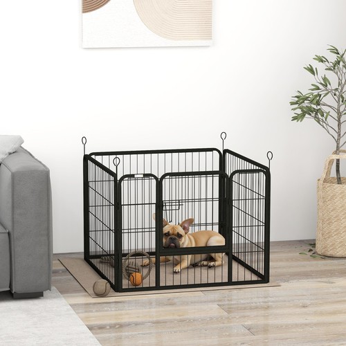 Pawhut metal pet playpen dog - metal,
