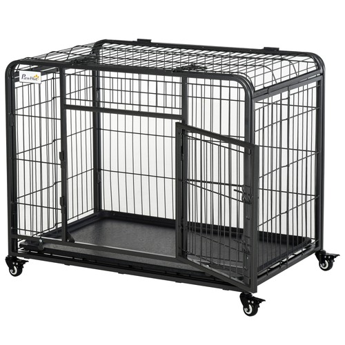 Foldable metal dog - metal, with