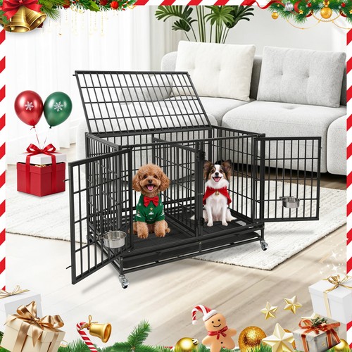 Stackable dog crate cage - 43,