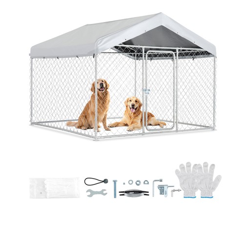 Vevor large outdoor dog kennel - large,