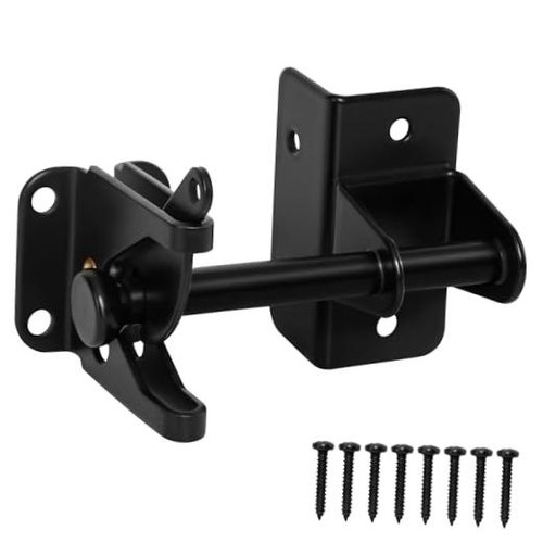Self locking gate latch - latch, for